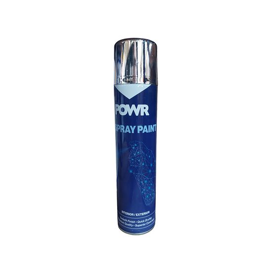 Paint Spray Metal Chrome Mirror 300ml POWR