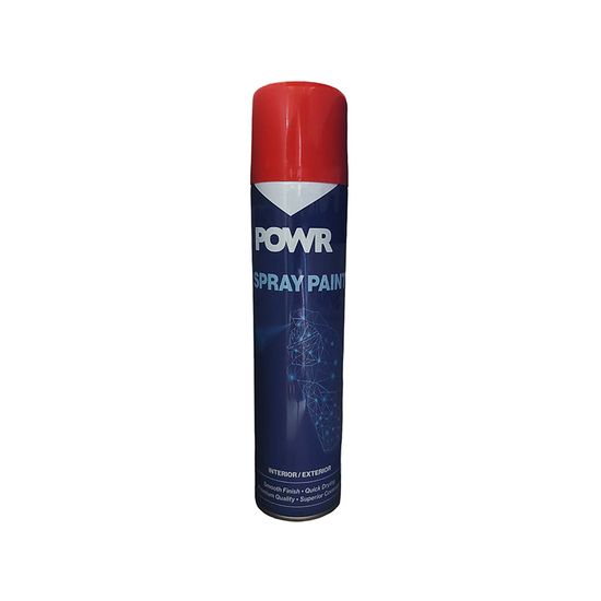 Paint Spray Std Red Fire Engine 300ml POWR