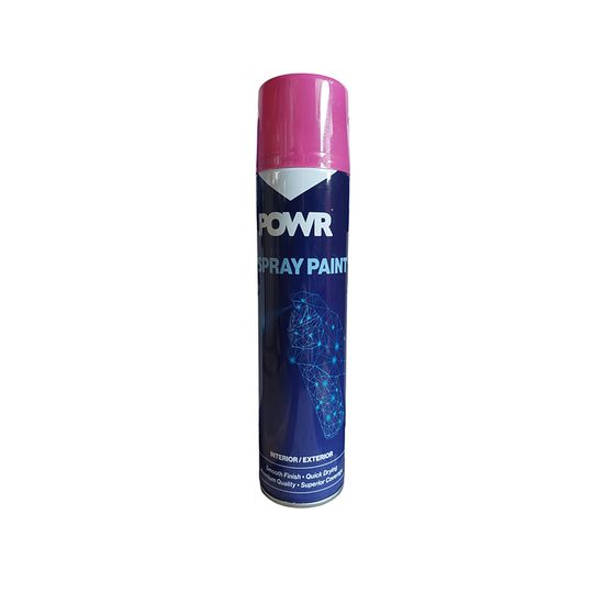 Paint Spray Std Pink Hot 300ml POWR
