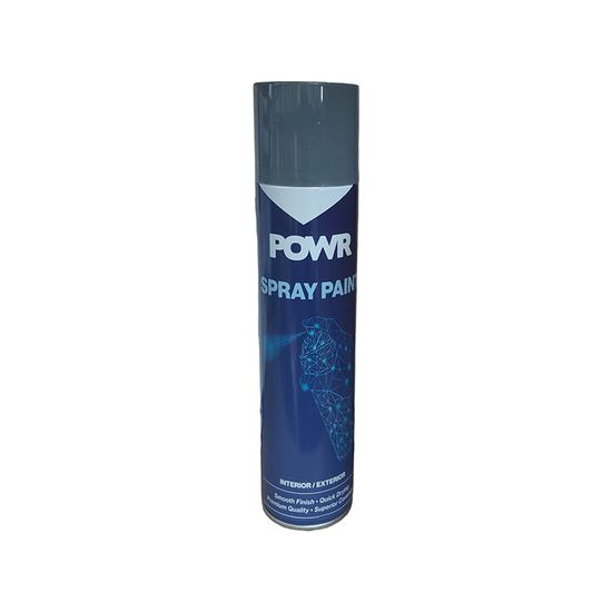 Paint Spray Std Grey Machinery 300ml POWR