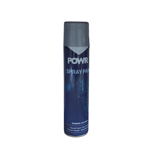 Paint Spray Metal Silver 300ml POWR
