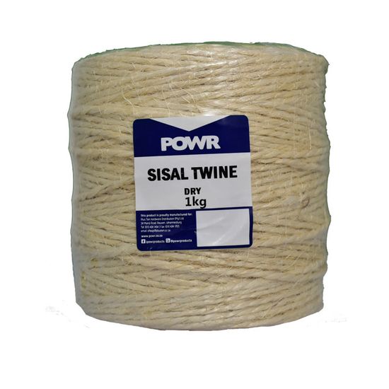 Twine Sisal Single Ply 1kg