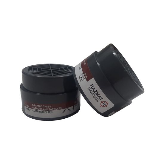 Respirator Filter-dust/solid/liquid Part Grey Per 2 (a1p2)