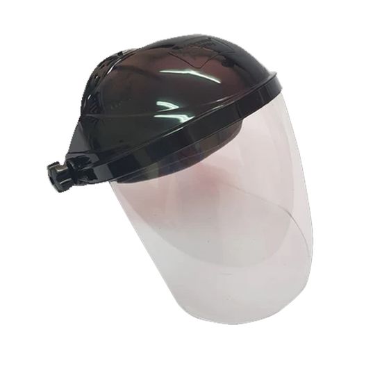 Face Shield With Clear Visor Flip Top Grinding