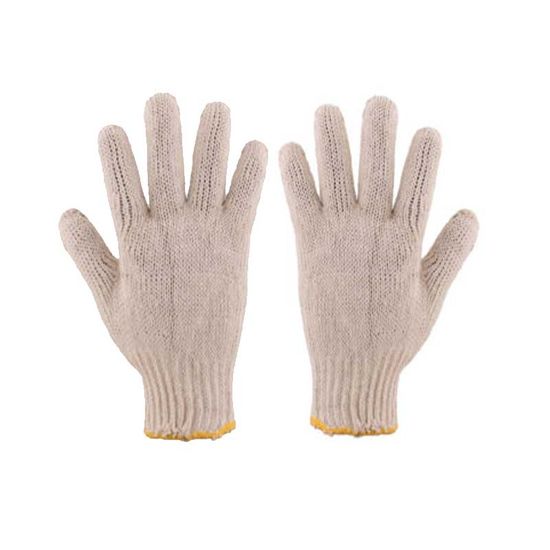 Gloves Cotton Mach/knit 7gg 450gpd Lrg G050