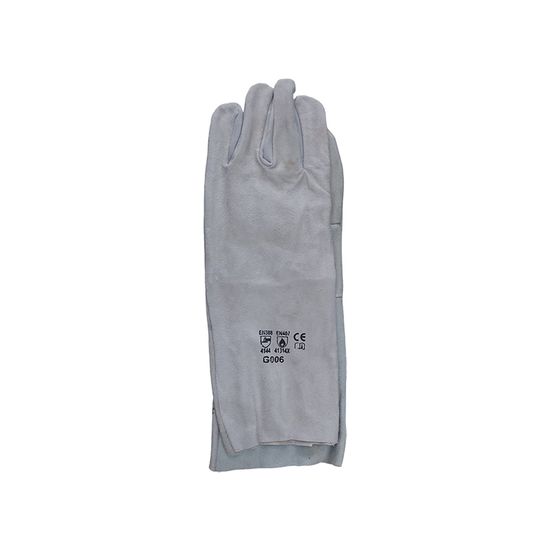 Gloves Leather/ch Weld D/palm 8" Lrg G006