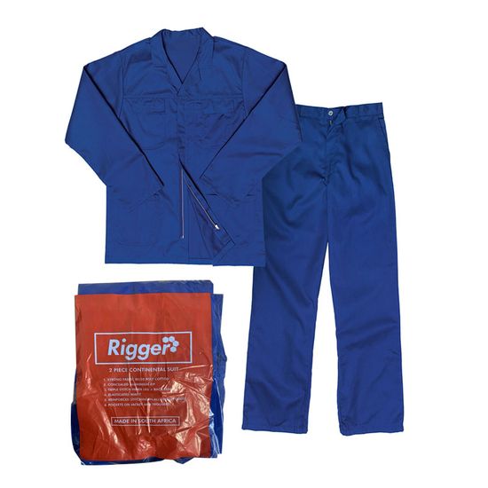 Continental Suite 2 Pce Poly/cot Blue #38