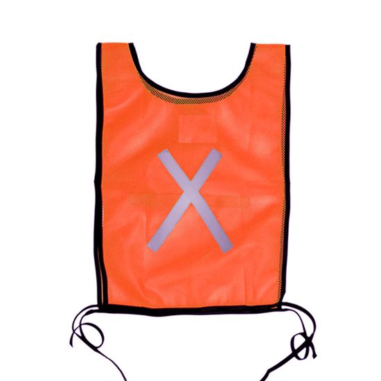Bib Reflective Flu Orange