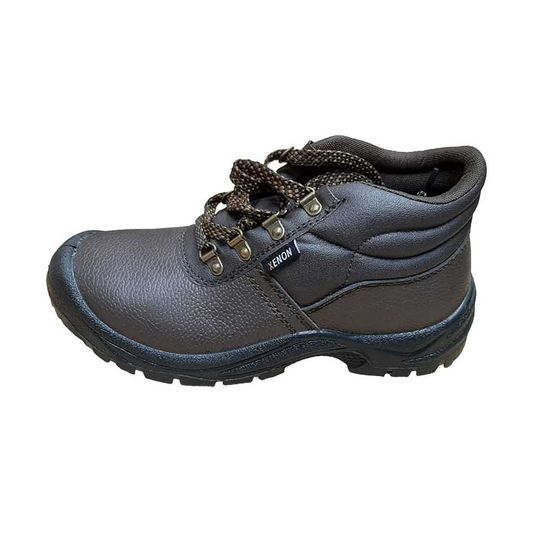 Boot Safety Xenon Oil/acid St/cap Brown Sabs Size 11 Disc