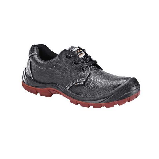 Shoe Safety Cobalt Oil/acid St/cap Black Sabs Size 3