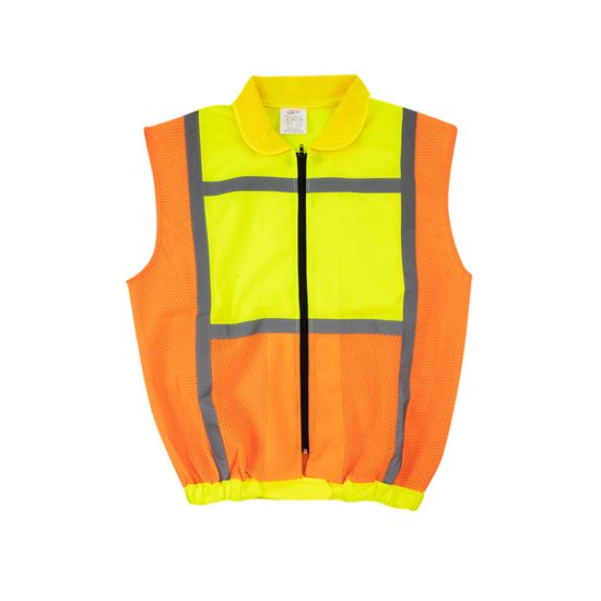 Jacket Refl Sleeveless 2 Tone Lrg Vo27