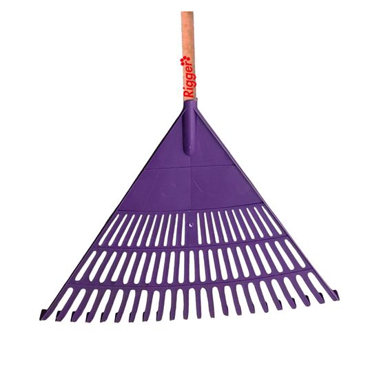 Rake Leaf Plastic Enzo Large (purple)