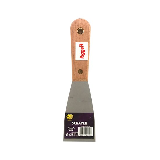 Scraper Paint 50mm Wood Hndl RIGGER