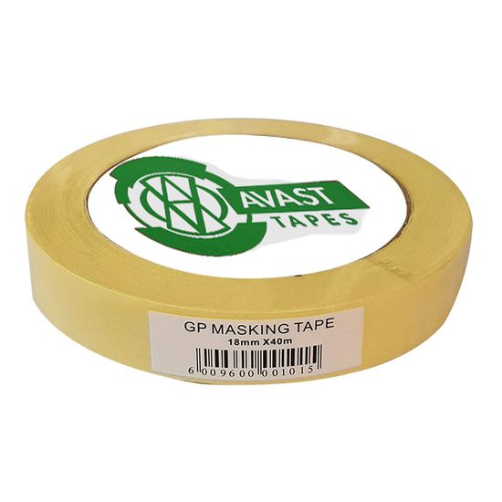 Tape Masking AVAST Gp Green Core 40mt 18mmx40mt