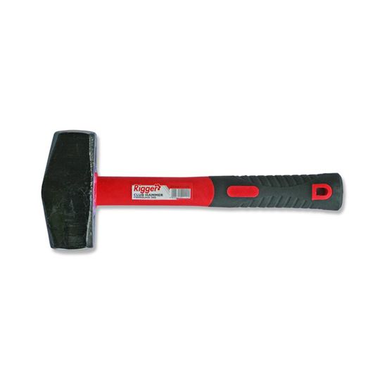 Hammer Club F/glass Handle 2kg Diy Rigger