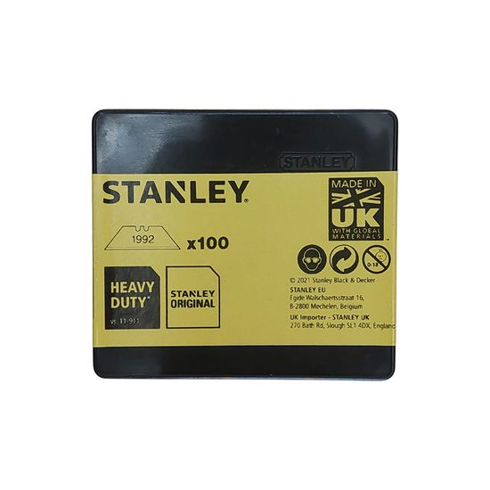 Blades Knife Blades Trim STANLEY 100/box H/duty 1-11-921