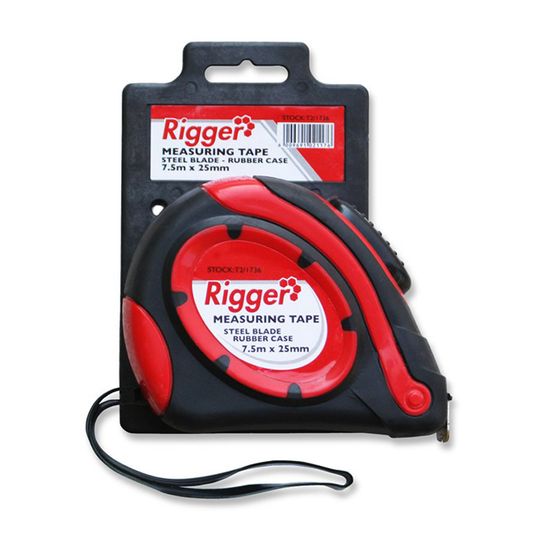 Measuring Tape Retractable 7.5mtx25mm Diy Rigger