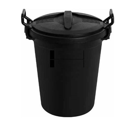 Bin Refuse Bin Big Jim 70ltr Black Collect Only