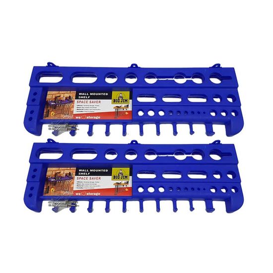 Toolshelf Wall Mounted Ovc 2pck Blue Dh435 B2