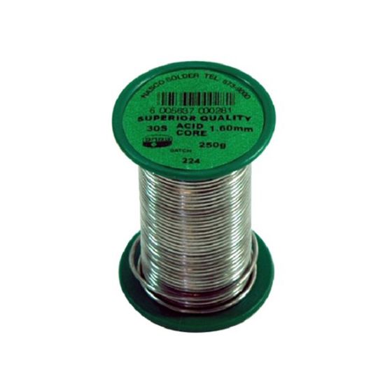 Solder Acid Core Reel 2.5mm 250g