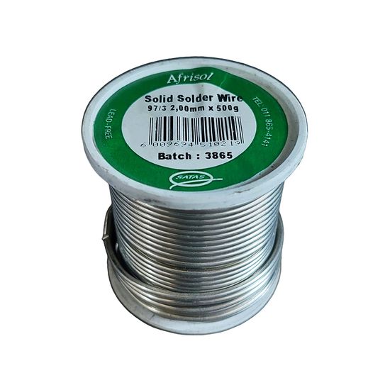 Solder Solid Core Reel 97/3 500gr