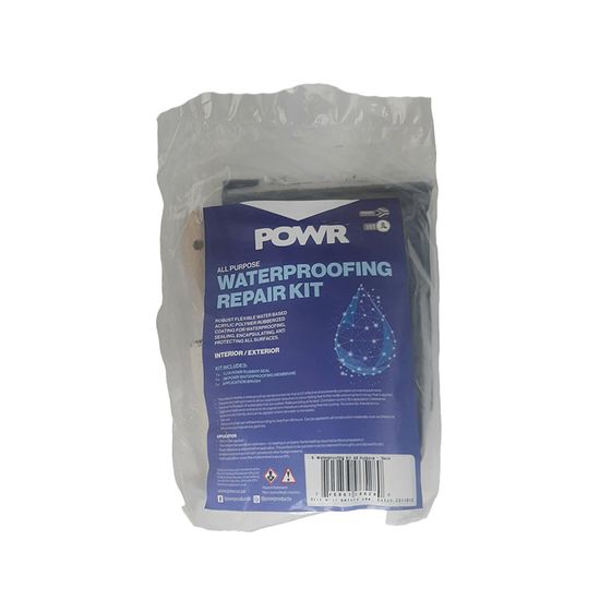 Waterproofing Kit All Purpose Black 1 Ltr POWR
