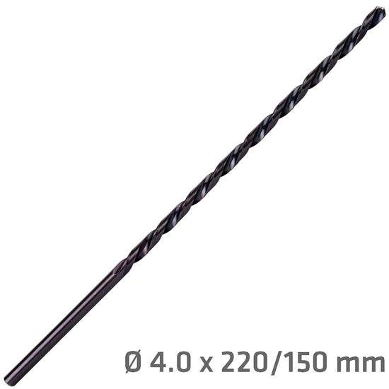 Hss Drill Bit 4mm 220 X 150 Extra Long