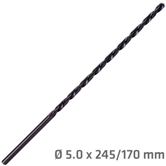 Hss Drill Bit 5mm 245 X 170 Extra Long