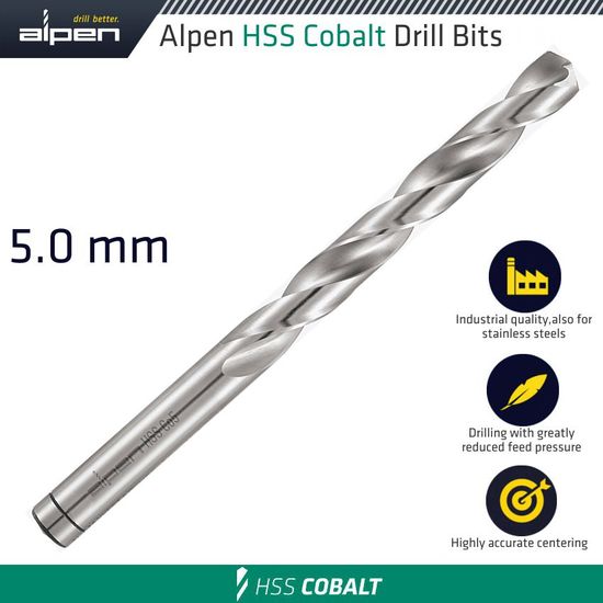 Hss Cobalt Drill Bit 5.0mm