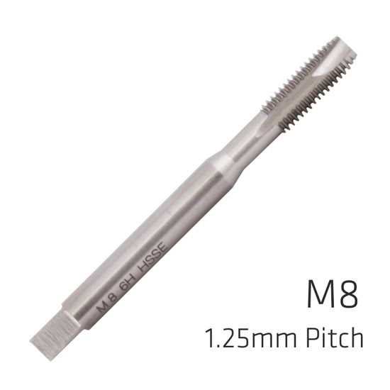 Machine Tap Cobalt 8mm In Pouch 1.25mm Pitch