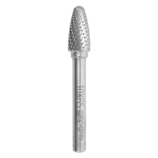 Tc Rotary Burr 10mm Arc Round Nose For Hard Metals