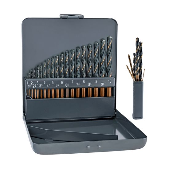 Sprint Master Set 19 Piece 1-10 X 0.5mm In Metal Case 1-6mm Free Inclu