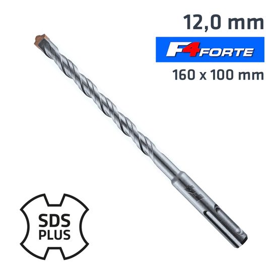 Sds Plus Drill Hammer F4 Bit 160 X 100 12mm
