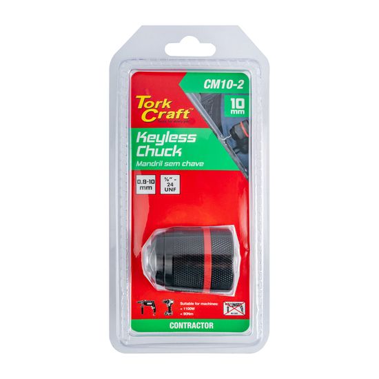 Chuck Keyless 10mm 3/8' X 24unf