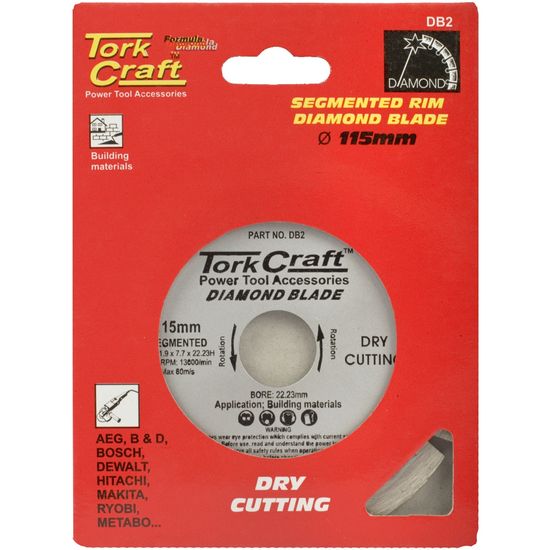 Diamond Blade Segmented 115mm