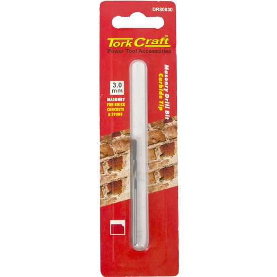 Drill Bit Masonry/concrete 3.0mm 1/card