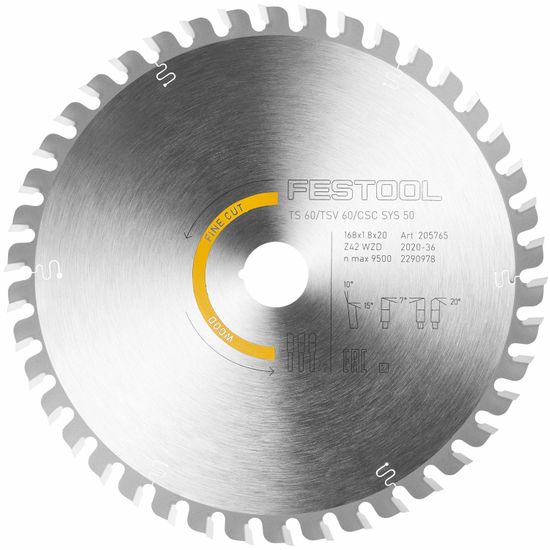 Saw Blade H 168x1.8x20 Wd42