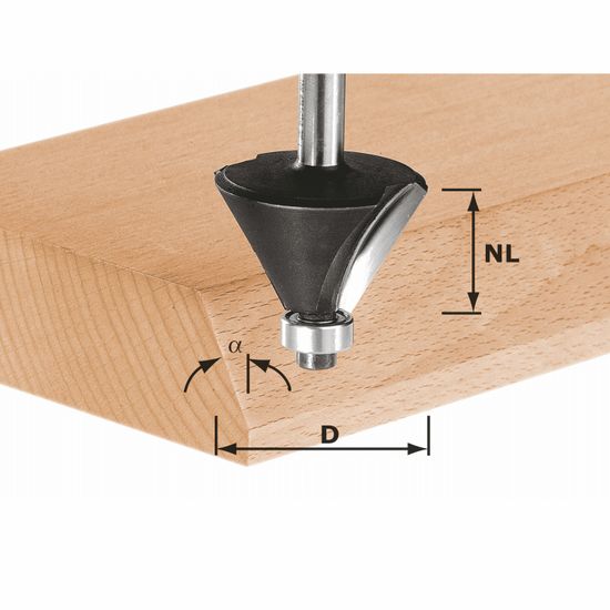 Cutter -chamfer Hw D44-30-30grad Kl