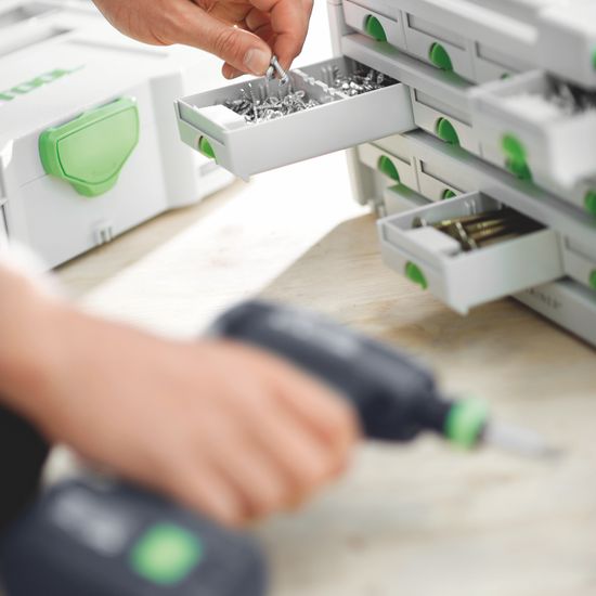 FESTOOL SYS 3-SORT/12 SORTAINER 12 Drawer Storage System