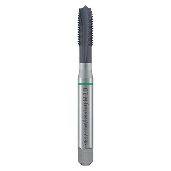 Hssco Machine Tap M 6 Din 371 B S/p. Green Ring Alunit