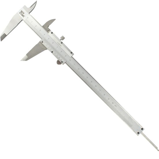 Vernier 200mm Stainless Steel 0.02mm Acc. Metric