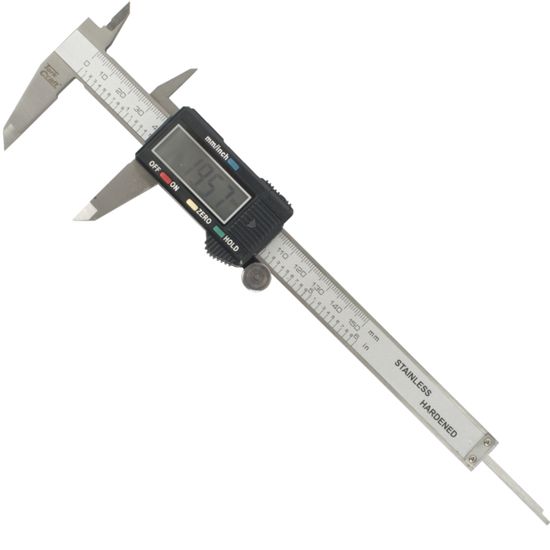 Vernier Digital 150mm Memory Hold S/steel 0.01mm Acc. Metric / Inch
