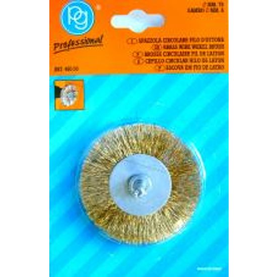 75mm Brass Wire Wheel Brush