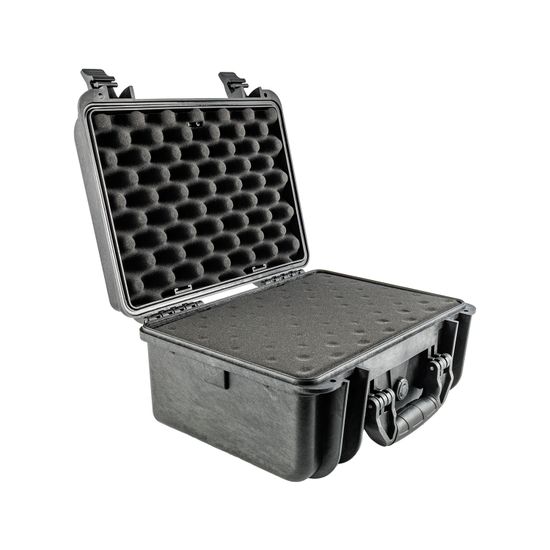 Hard Case 410x340x220mm Od With Foam Black Water & Dust Proof (443412)
