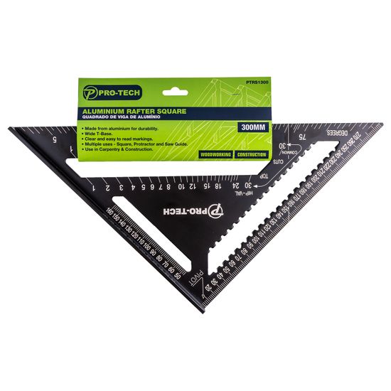 Rafter Square 300mm Aluminium