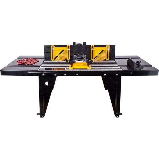 TORK CRAFT Router Table With Fence & Feather Board -16cm Base Routers