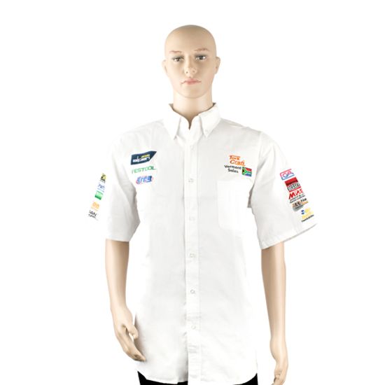 Vermont Mens Cotton Shirt White Large