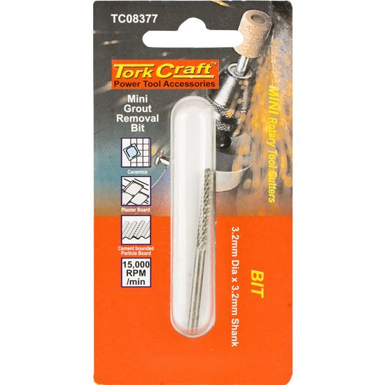 Mini Grout Removal Bit 3.2mm X 3.2mm