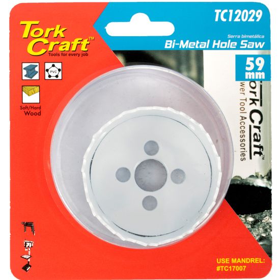 Hole Saw Bi-metal 59mm