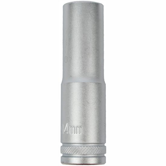 Socket 14mm 1/2' Dr Deep Socket Crv 12 Point